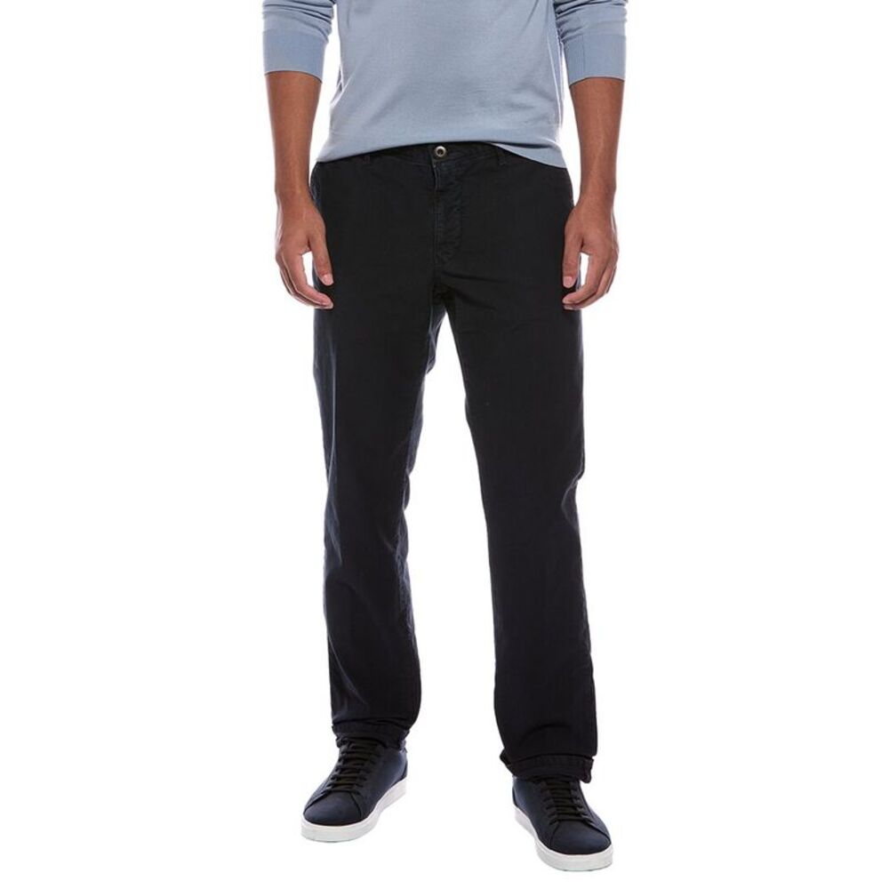 Slowear Mens  Regular Fit Trouser, Navy